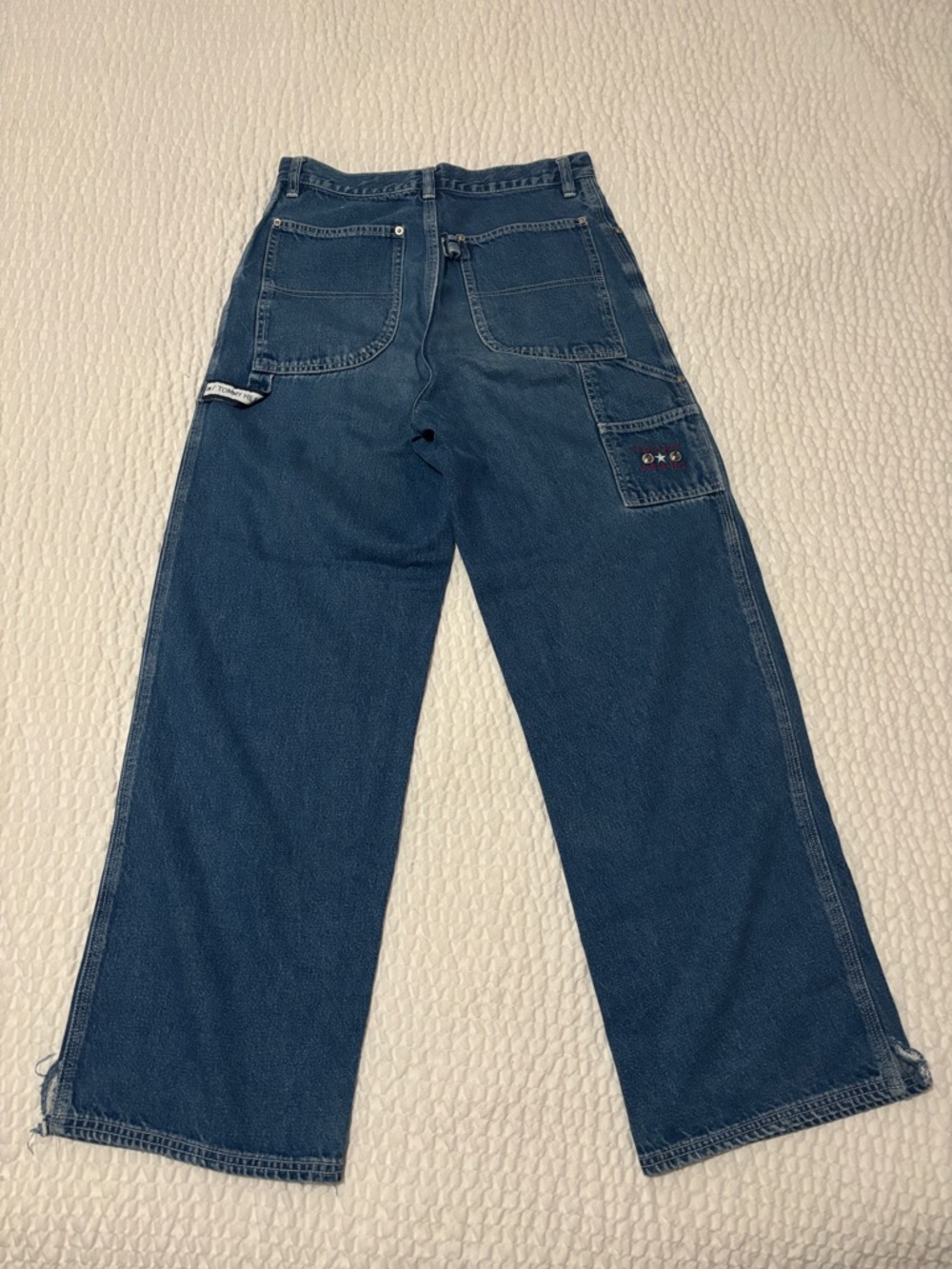 Vintage Tommy Hilfiger Blue Wide-Leg Women’s Jeans